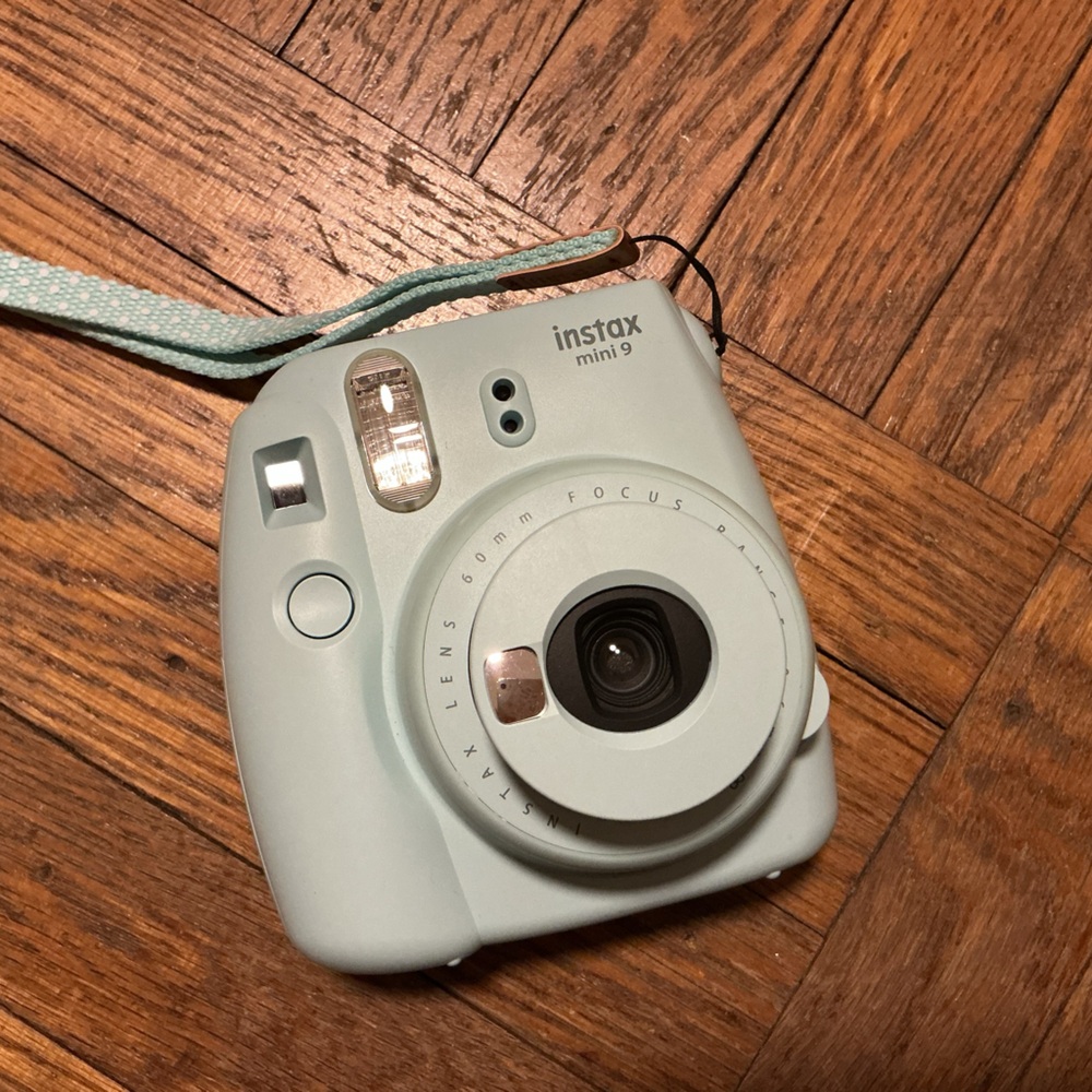 Instax Mini 9 Camera in ice blue